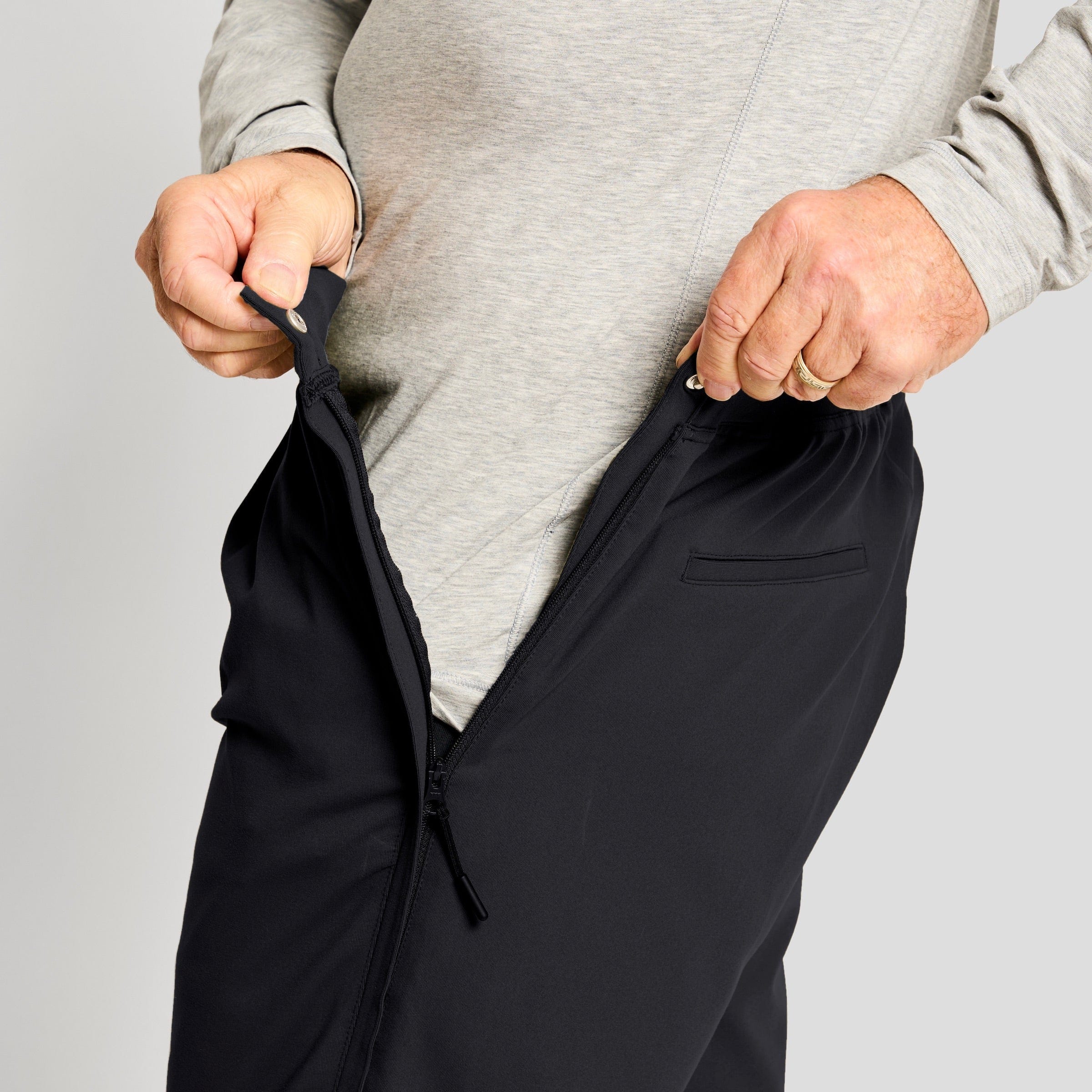 Side Zip Pants Adaptive Pants for Seniors and Disabled