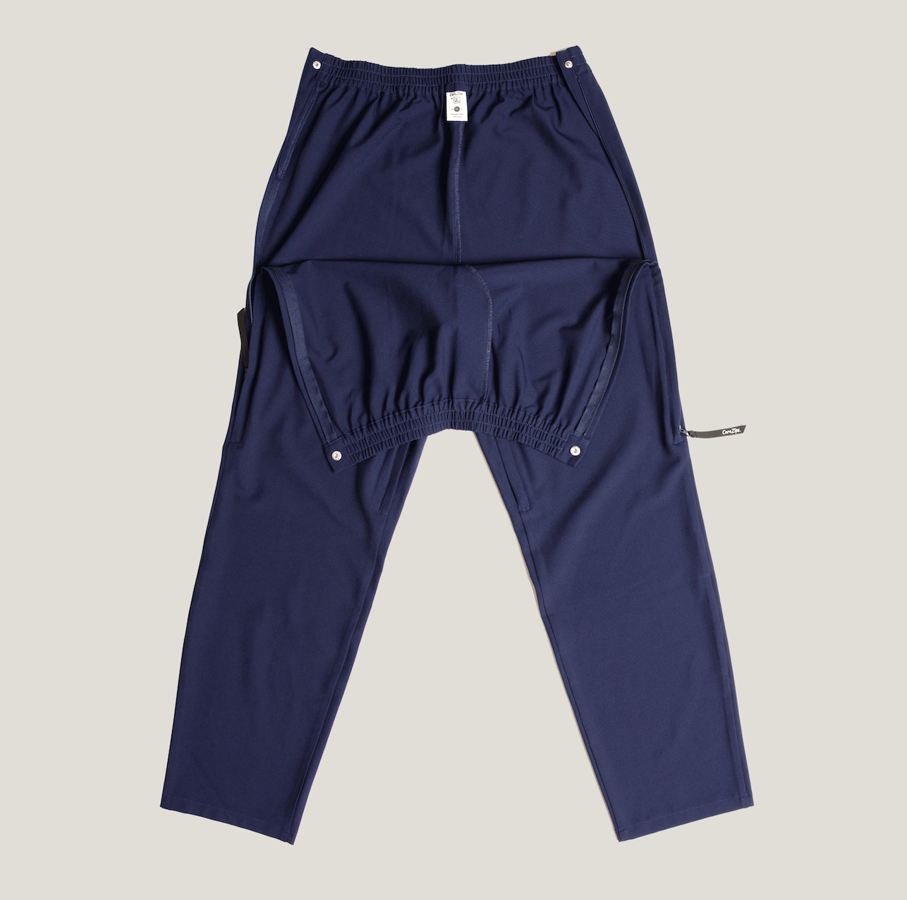 CareZips® Adaptive Pants | Washable incontinence pants for adults#Navy