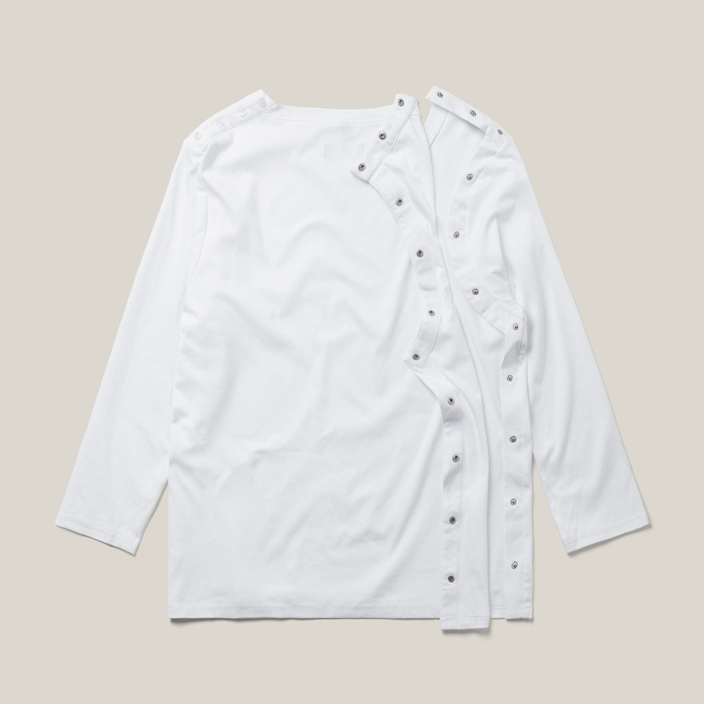 Women's Everyday Adaptive Long Sleeve Top by Joe & Bella | Secure Snaps for Full Coverage
