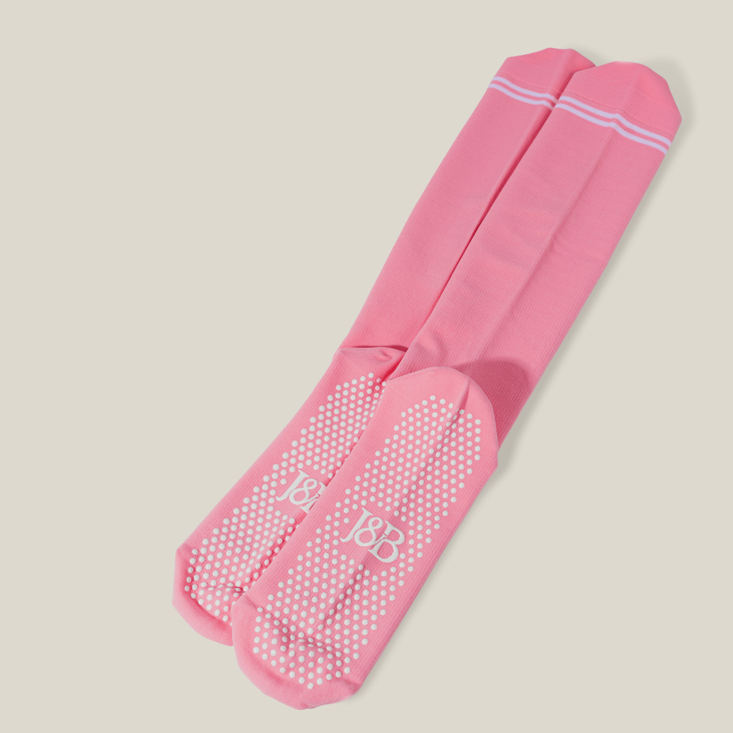 Joe & Bella Big-Grip No-Slip Compression Socks: 3-Pack#Pink
