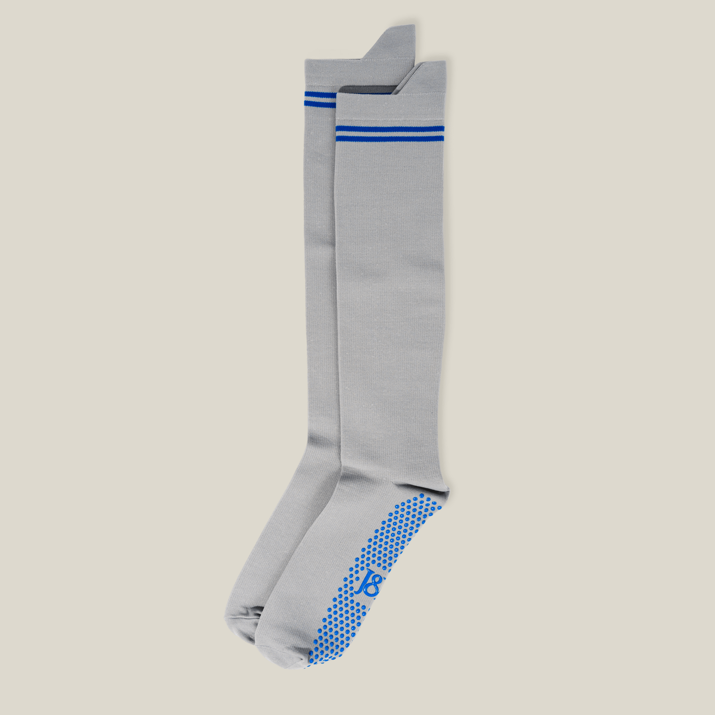 Joe & Bella Big-Grip No-Slip Compression Socks: 3-Pack#Grey
