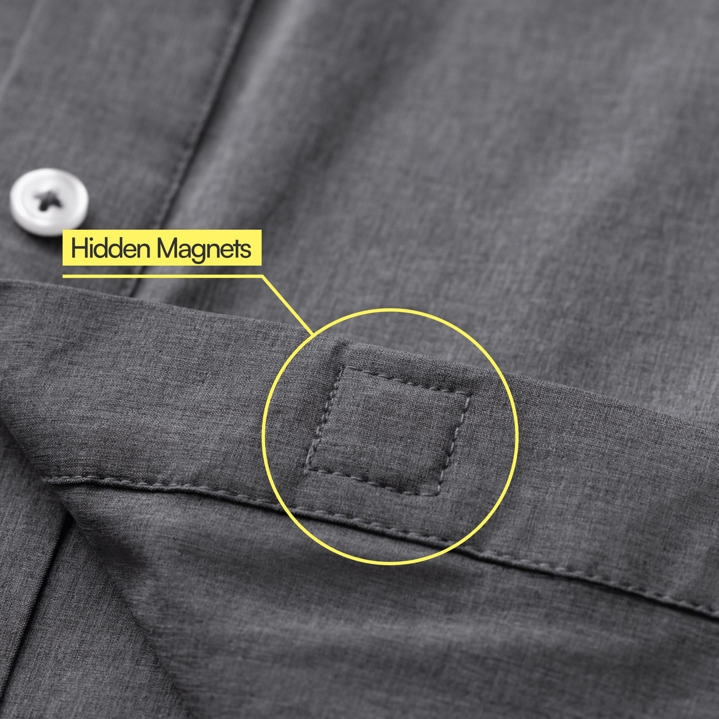 Everyday Magnetic Button-Down for Men | Tailored-Fit