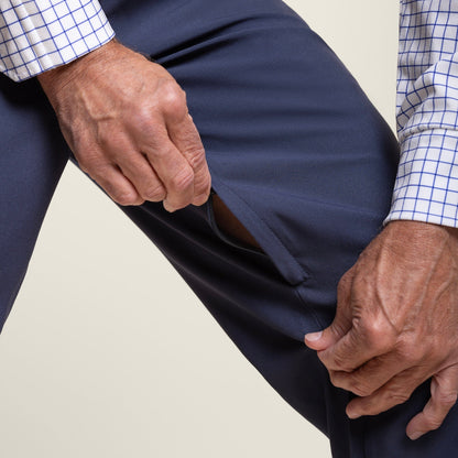 Joe & Bella Dark Navy / S CareZips® Men's Adaptive Pants #Dark Navy