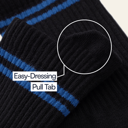 Joe & Bella Everyday Gripper Socks 3-Pack #Black