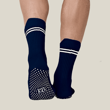 Joe & Bella Everyday Gripper Socks 3-Pack #Dark Navy