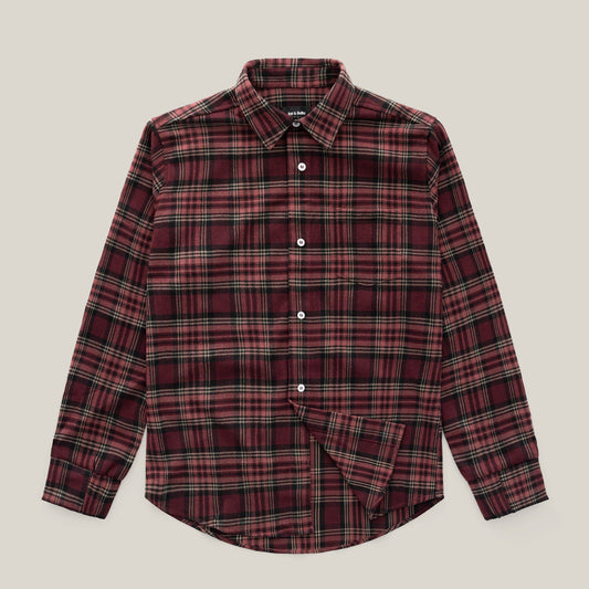 Joe & Bella Red Plaid / S Everyday Magnetic Flannel for Men #Red Plaid
