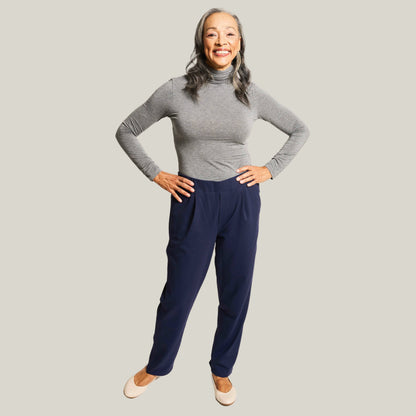 Joe & Bella Everyday Side-Zip Pant for Women #Navy