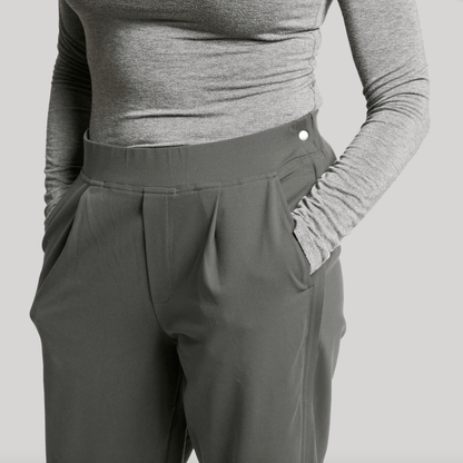Joe & Bella Everyday Side-Zip Pant for Women #Slate Grey