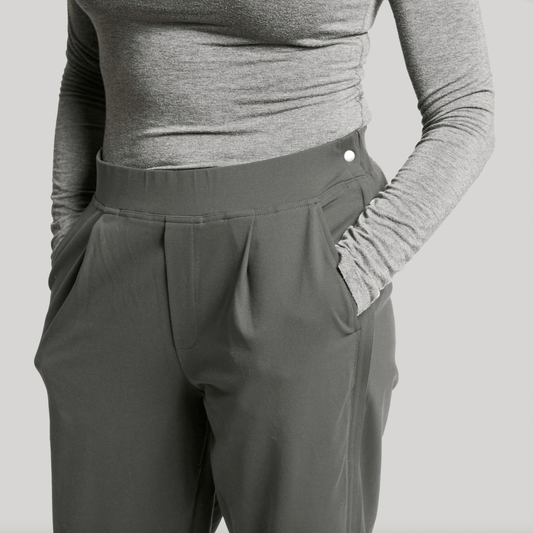 Joe & Bella Everyday Side-Zip Pant for Women #Slate Grey