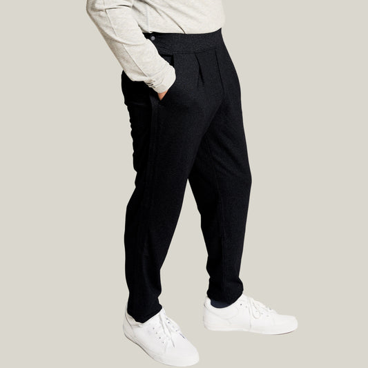 Joe & Bella Everyday Side-Zip Pants for Men #Black