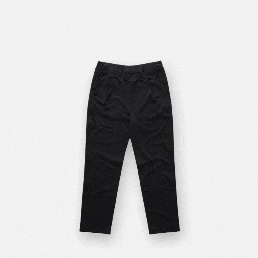 ["Joe & Bella Everyday Side-Zip Pants for Men ", "Black"]