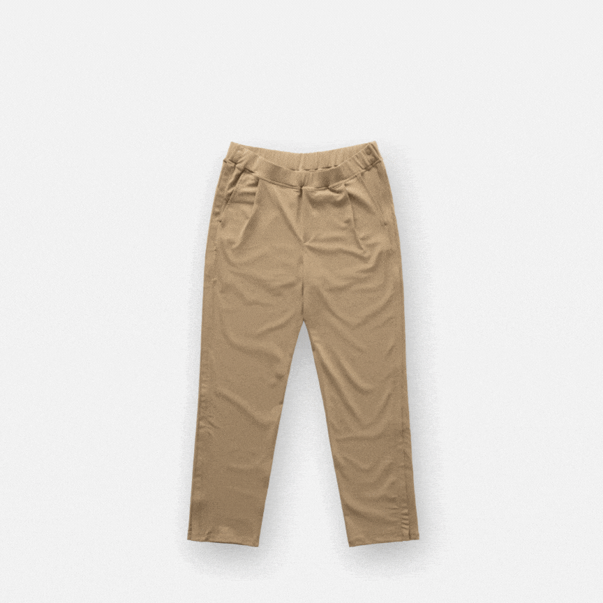 Joe & Bella Everyday Side-Zip Pants for Men #Dark Khaki