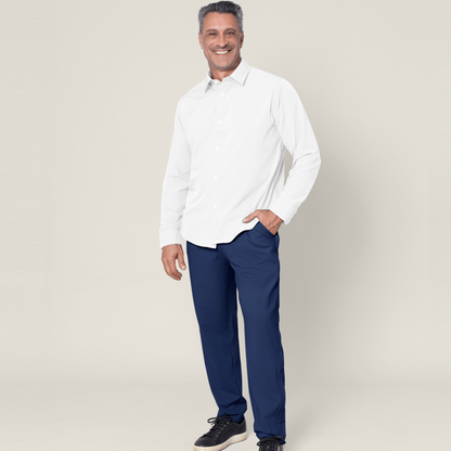 Joe & Bella Navy / S Everyday Side-Zip Pants for Men #Navy