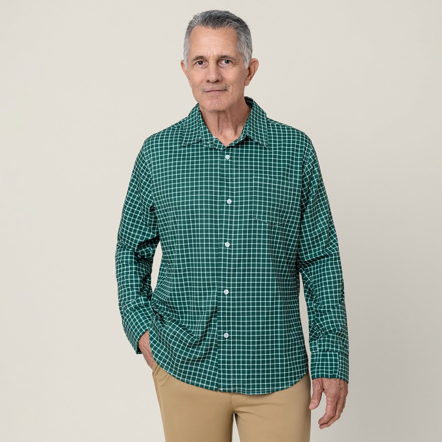 Magnetic Button-Down for Men | Relaxed-Fit