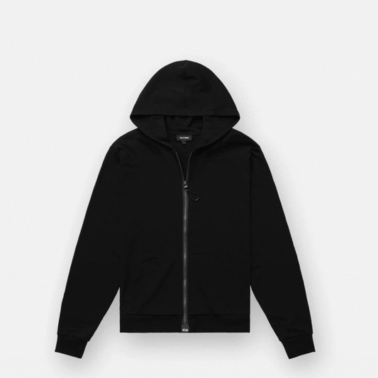 Joe & Bella HoodEase™: The Magnetic-Zip-Up Hoodie  #Black