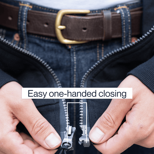 Joe & Bella HoodEase™: The Magnetic-Zip-Up Hoodie  #Black