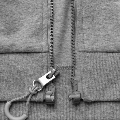 Joe & Bella HoodEase™: The Magnetic-Zip-Up Hoodie #Heathered Grey