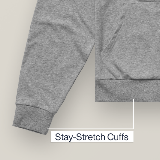 Joe & Bella HoodEase™: The Magnetic-Zip-Up Hoodie for Women  #Heathered Grey