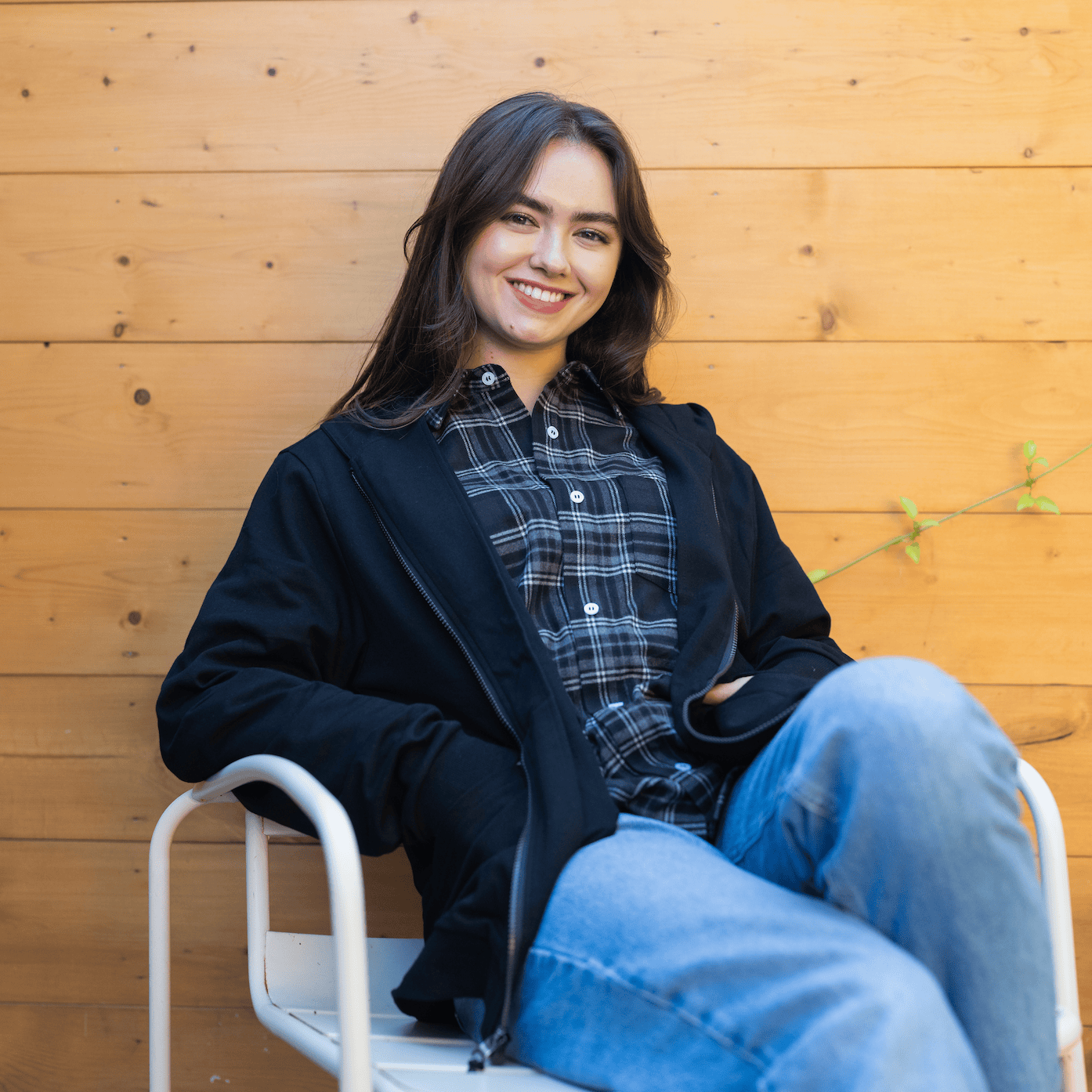 ["Joe & Bella Black / S HoodEase™: The Magnetic-Zip-Up Hoodie for Women ", "Black"]