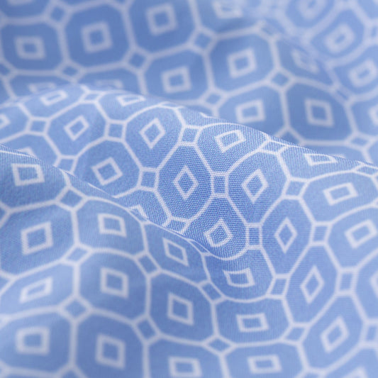 Joe & Bella Short-Sleeve Everyday Magnetic-Button Shirt for Men #Blue Tile