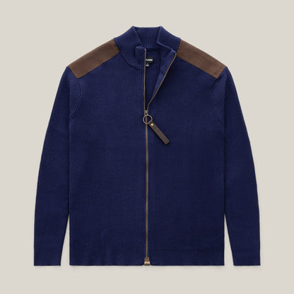 Joe & Bella Signature Magnetic Zip-Up for Men #Navy