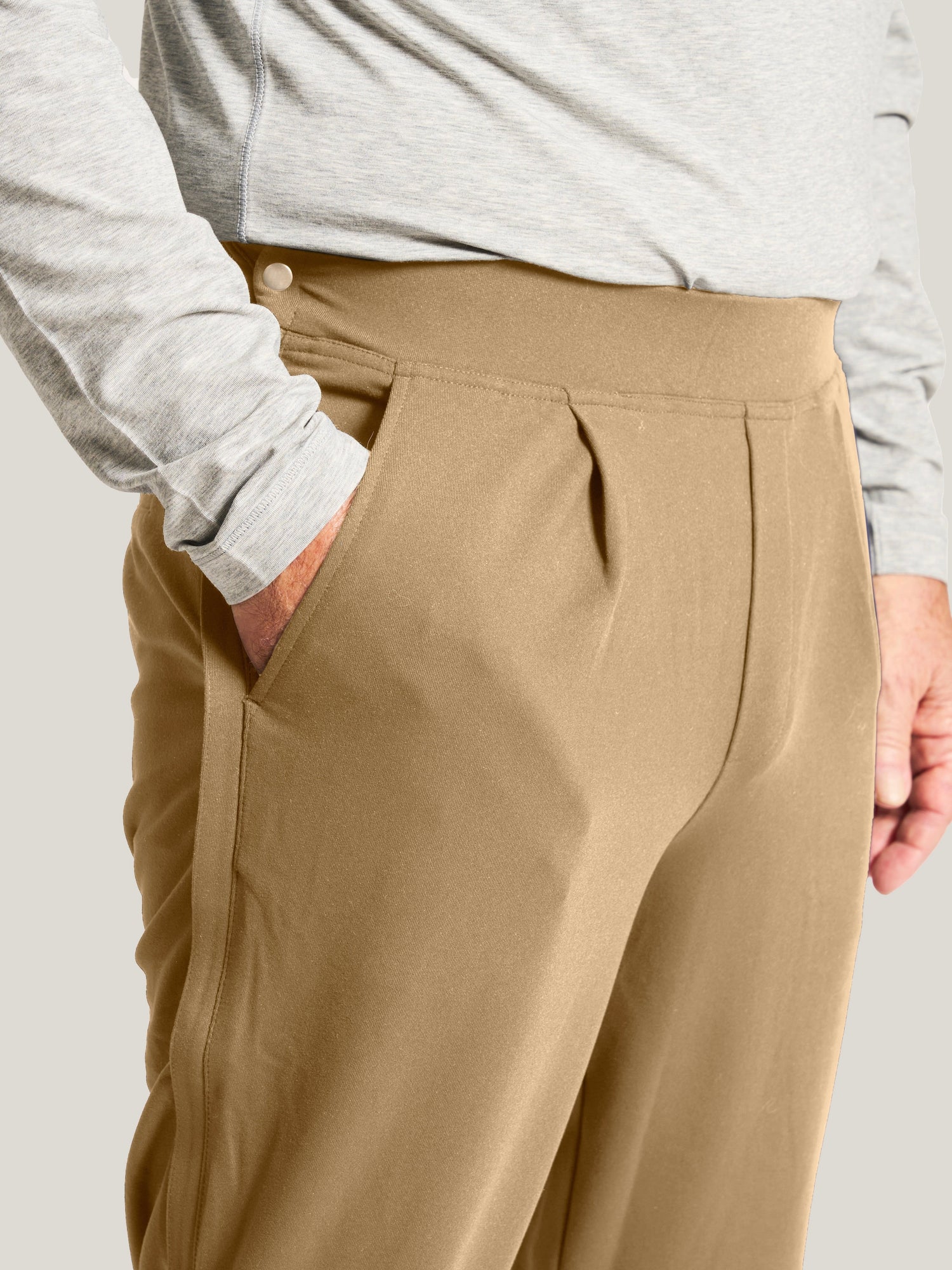 Everyday Side-Zip Pant for Women Khaki