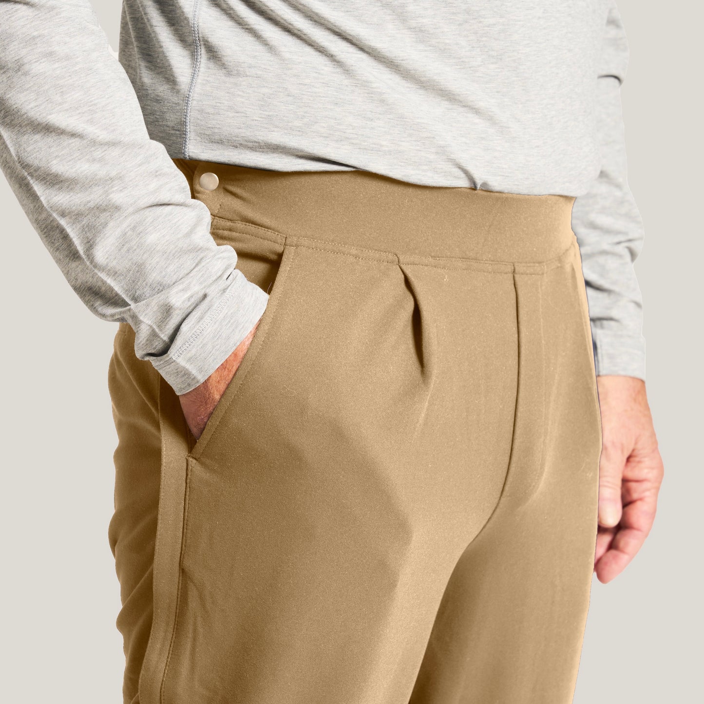 Everyday Side-Zip Pant for Women Khaki