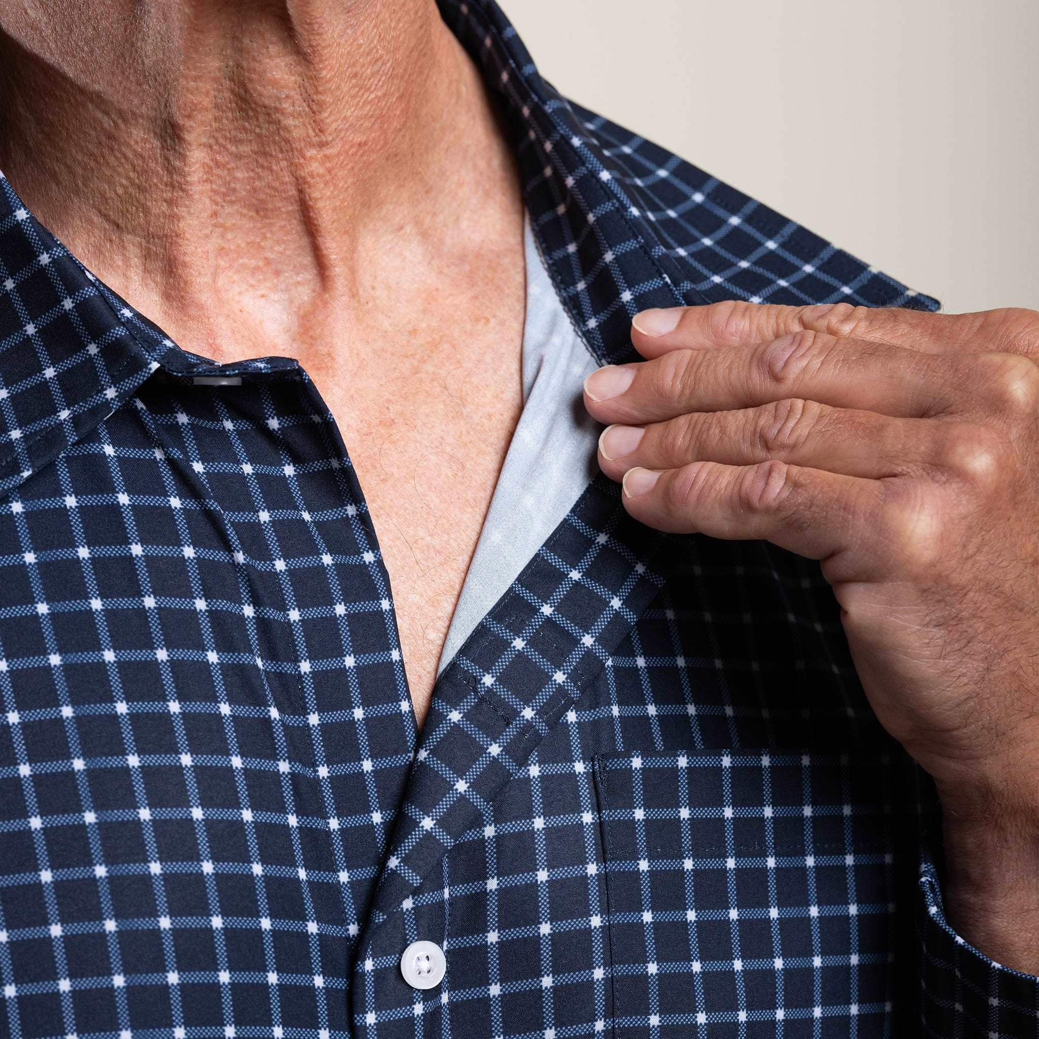 Men's Button Shirt Shirt for Elderly Joe & Bella