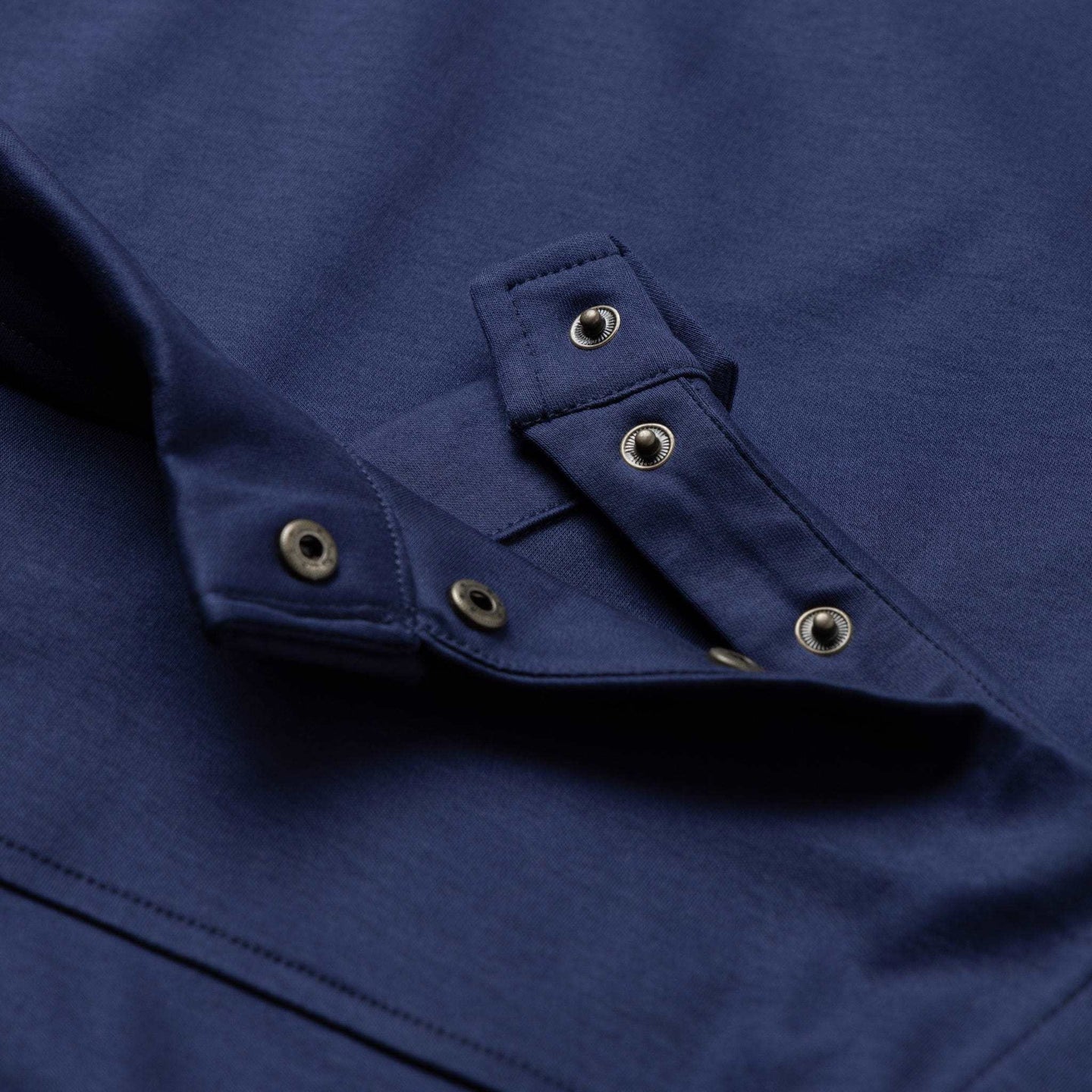 Men's Everyday Adaptive Polo by Joe & Bella | Quick & Easy On & Off#Dark Navy