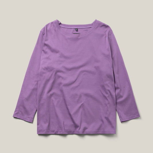 Women's Everyday Adaptive Long Sleeve Top by Joe & Bella | Comfort and Style in Adaptive Top#Purple