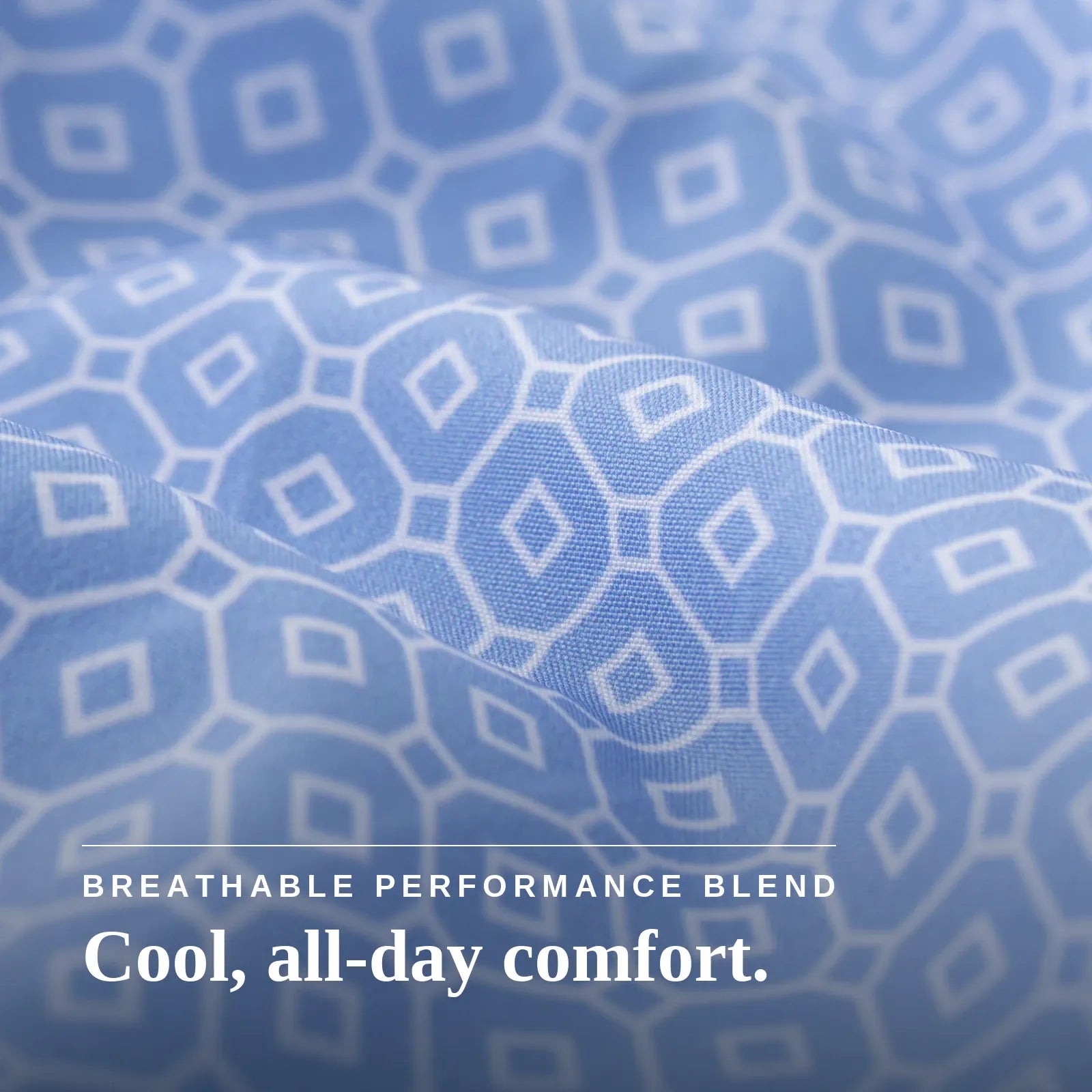 ["Joe & Bella Short-Sleeve Everyday Magnetic-Button Shirt for Men ", "Blue Tile"]