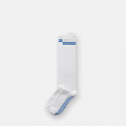 Joe & Bella Big-Grip No-Slip Compression Socks: 3-Pack#White