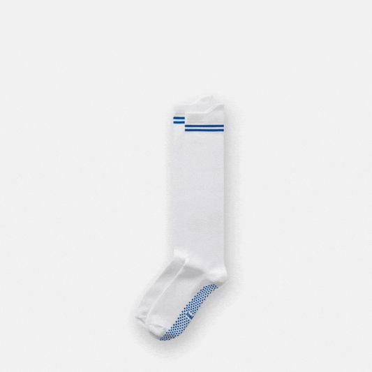 Joe & Bella Big-Grip No-Slip Compression Socks: 3-Pack#White