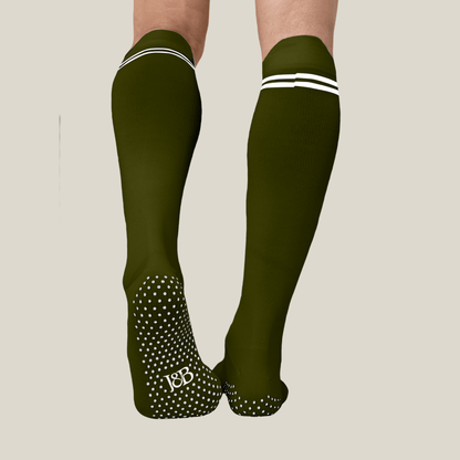 Joe & Bella Big-Grip No-Slip Compression Socks: 3-Pack#Green