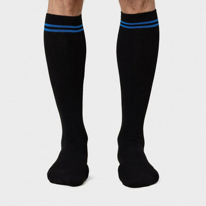 Joe & Bella Big-Grip No-Slip Compression Socks: 3-Pack #Black