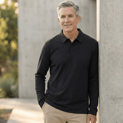 Joe & Bella Men's Everyday Polo#Black