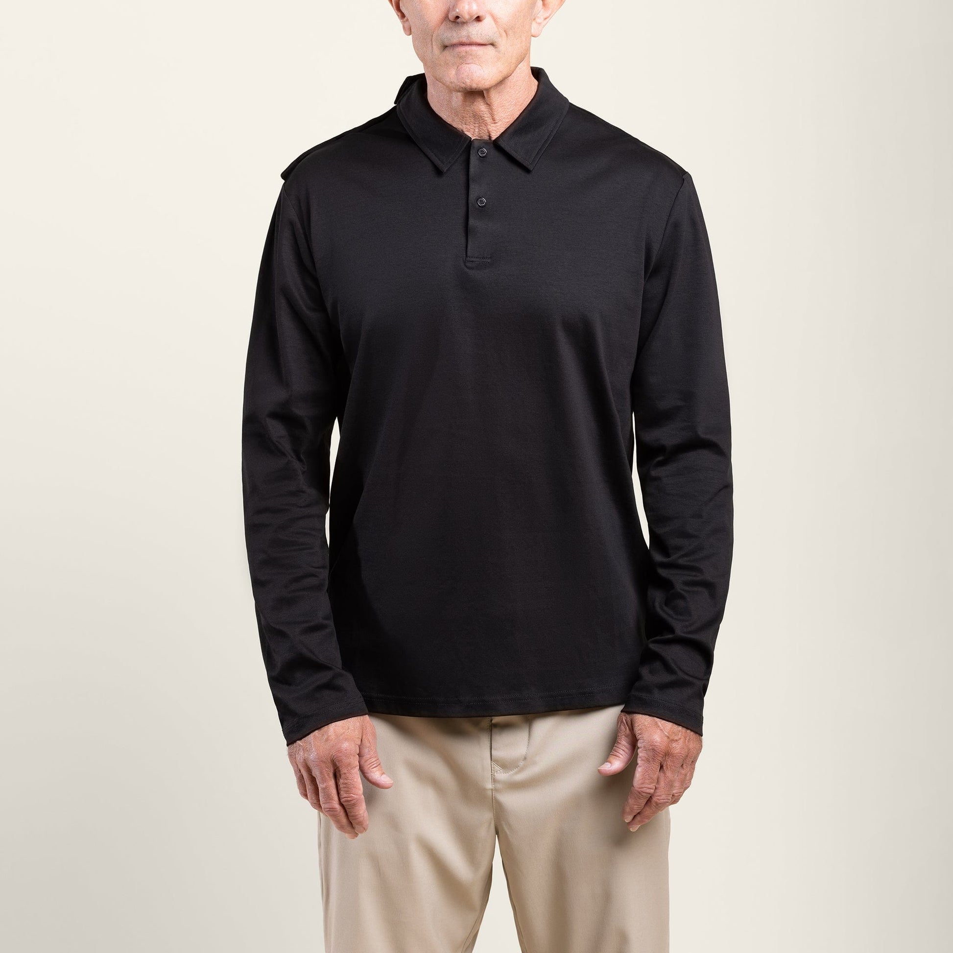 ["Joe & Bella Black / S Men's Everyday Polo", "Black"]