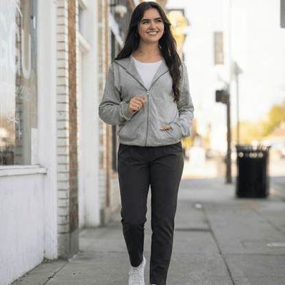 Joe & Bella Black / XS CareZips® Women's Adaptive Pants#Black