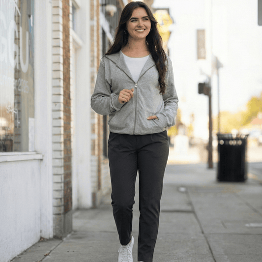 Joe & Bella Black / XS CareZips® Women's Adaptive Pants#Black