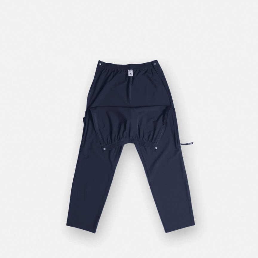 ["Joe & Bella CareZips® Men's Adaptive Pants ", "Dark Navy"]