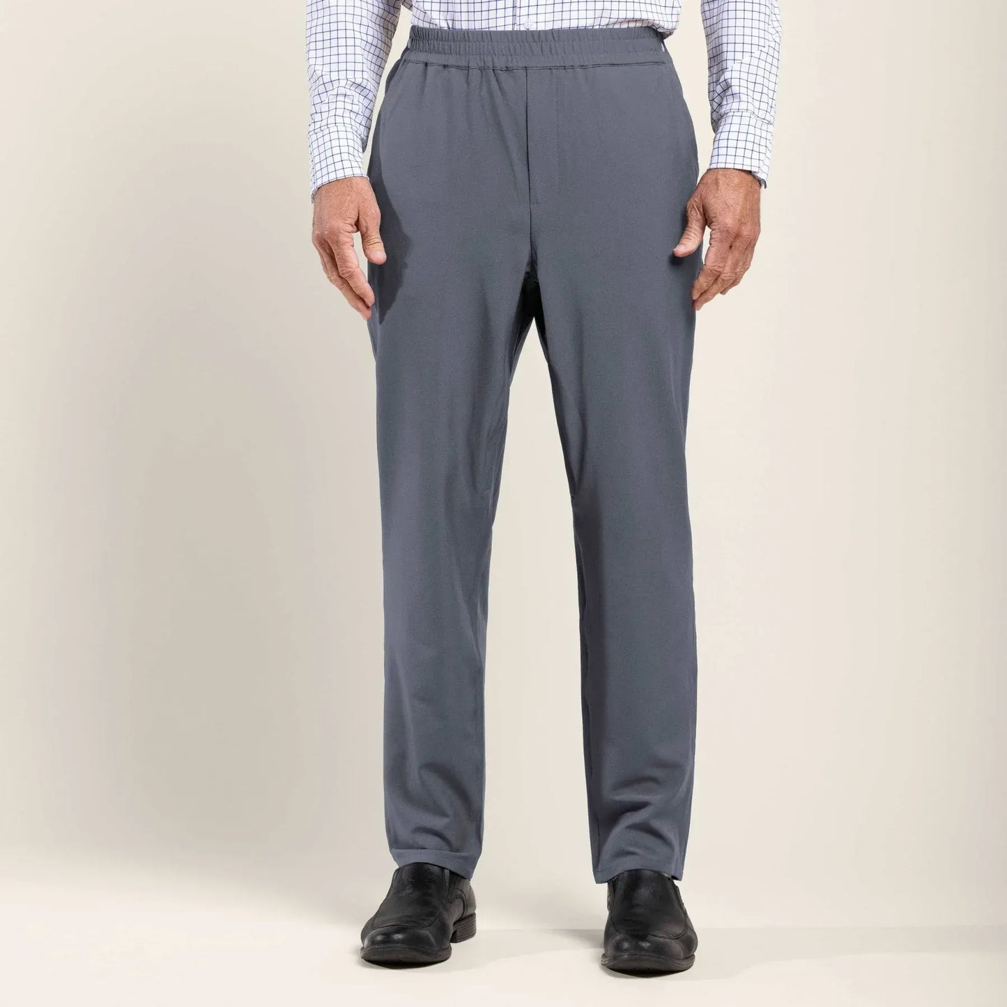 Joe & Bella CareZips® Men's Adaptive Pants #Slate Grey