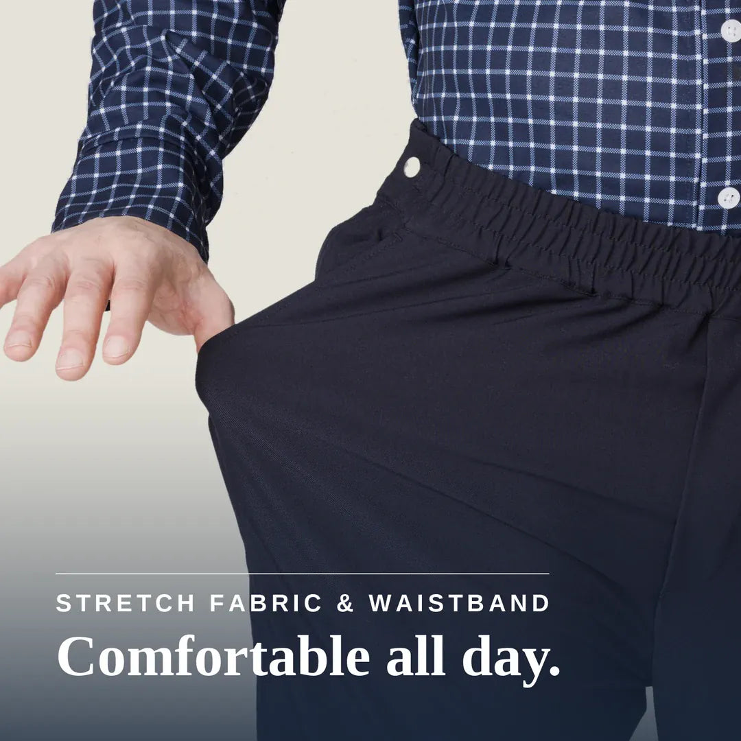 CareZips® | Mens Easy Access Elastic Waist Pants CareZips® | Mens Easy Access Elastic Waist Pants
