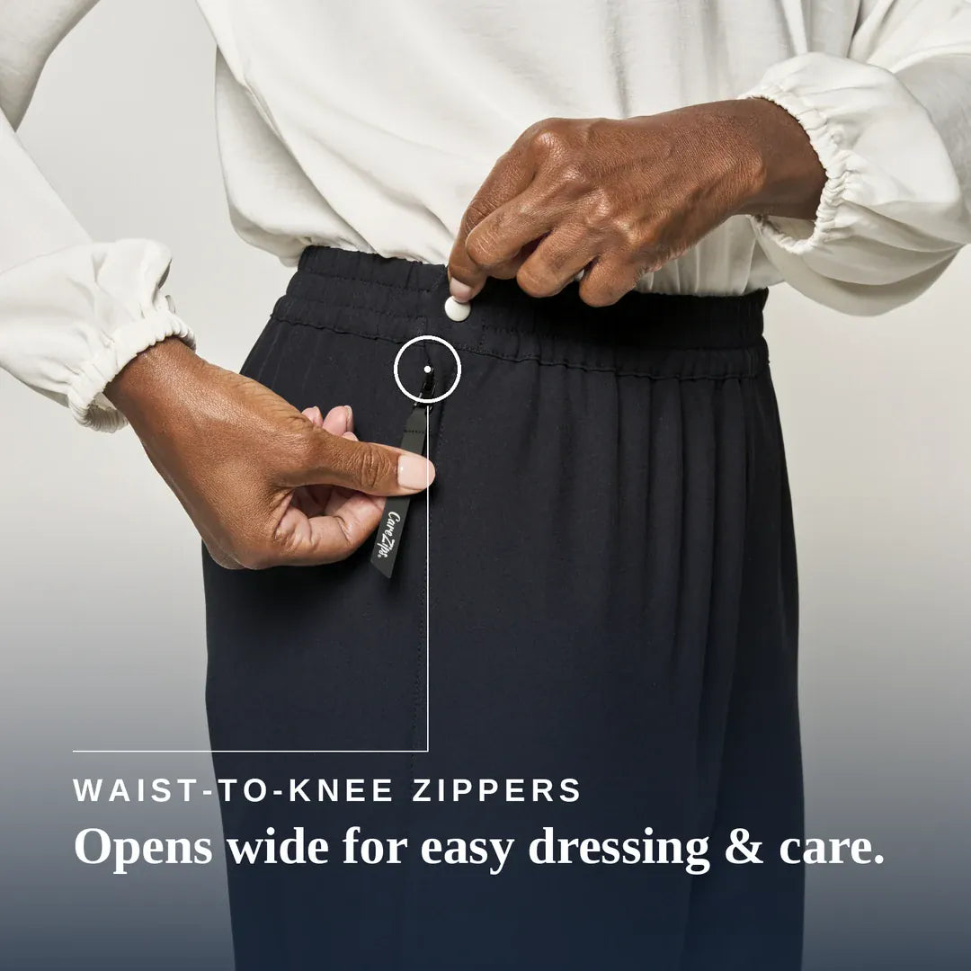 CareZips® Classic Women's Adaptive Pants