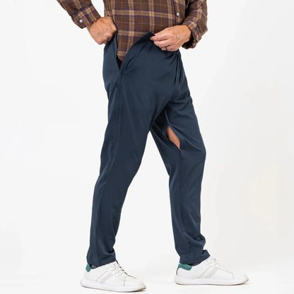 Joe & Bella CareZips® Men's Access Pants #Dark Navy