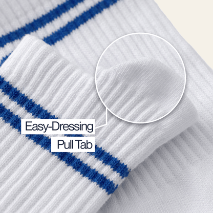 Joe & Bella REG / White Everyday Gripper Socks#White