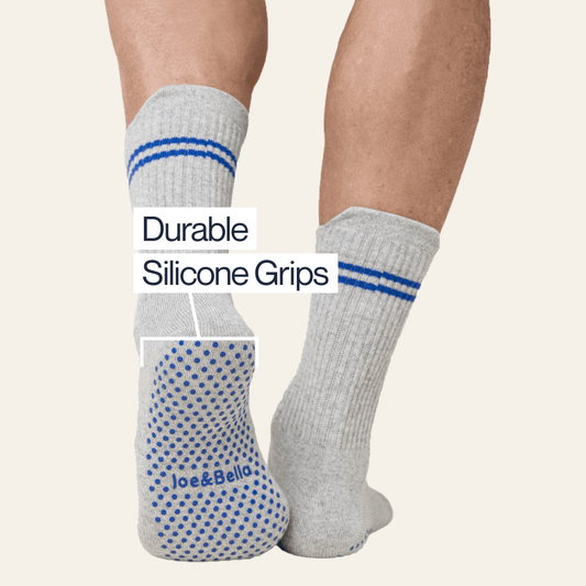 Joe & Bella REG / Grey Everyday Gripper Socks#Grey