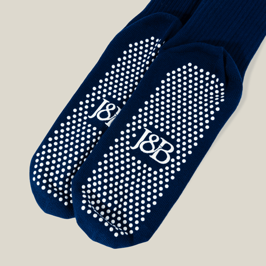 Joe & Bella Black / REG Everyday Gripper Socks 3-Pack#Dark Navy