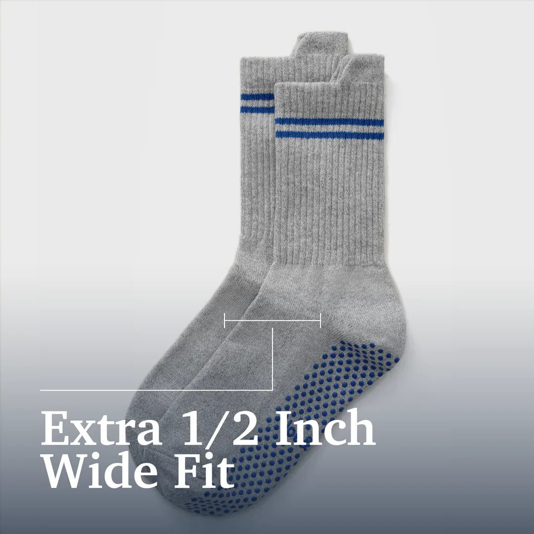 Joe & Bella Everyday Gripper Socks 3-Pack #Grey