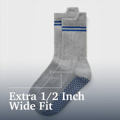 Joe & Bella Everyday Gripper Socks 3-Pack #Grey