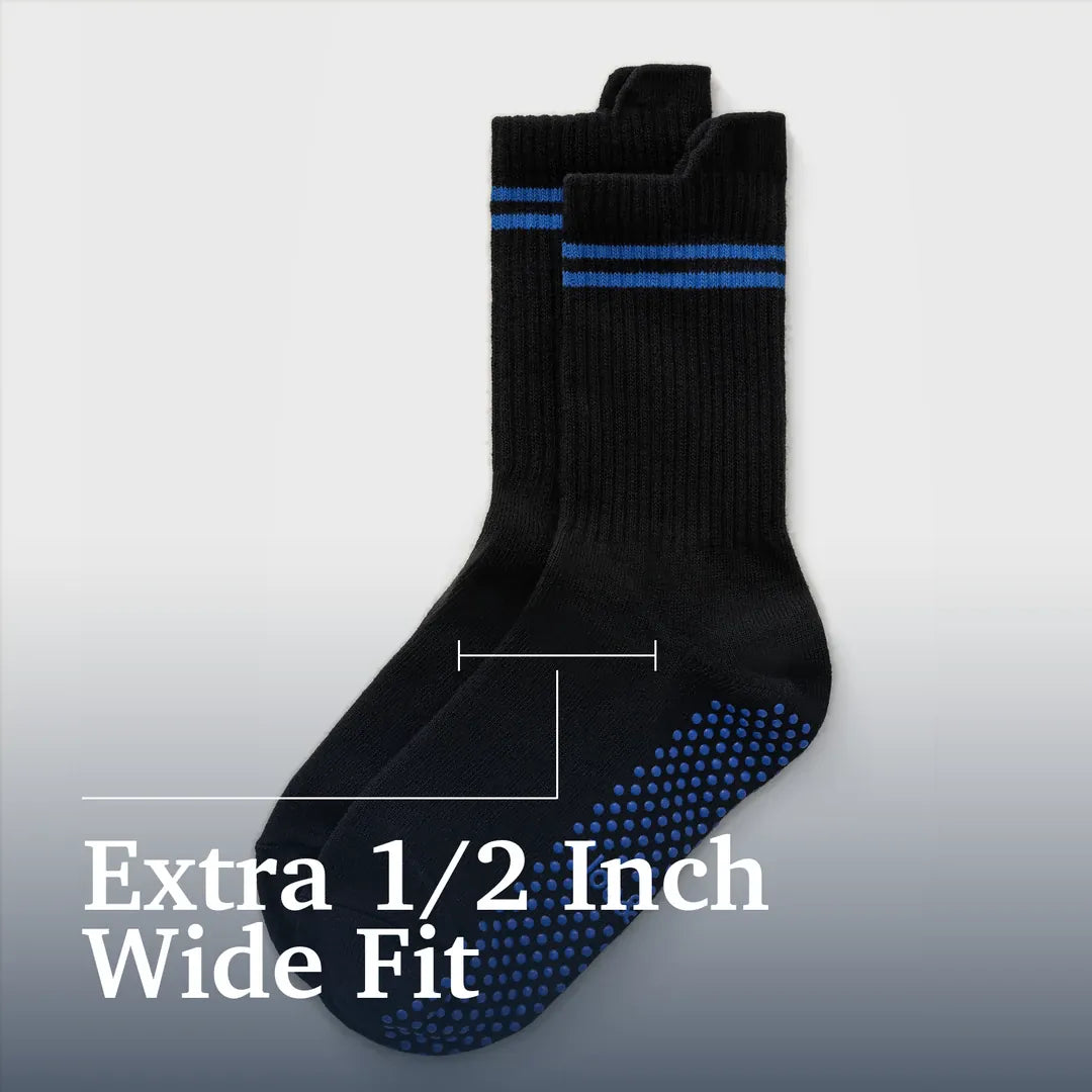 Joe & Bella Everyday Gripper Socks 3-Pack #Black